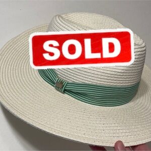 Masters 2023 NWT Womans EXCLUSIVE Dorfman Pacific Straw Hat One Size